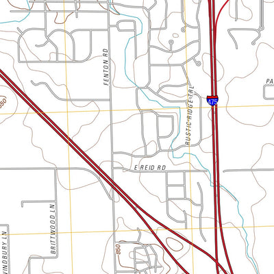 Flint South, MI (2011, 24000-Scale) Preview 2