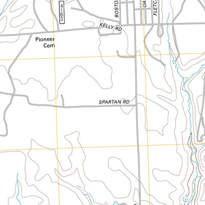 Floyd Lake, MI (2012, 24000-Scale) Preview 2