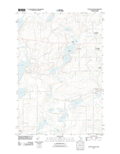 Fortune Lakes, MI-WI (2011, 24000-Scale) Preview 1