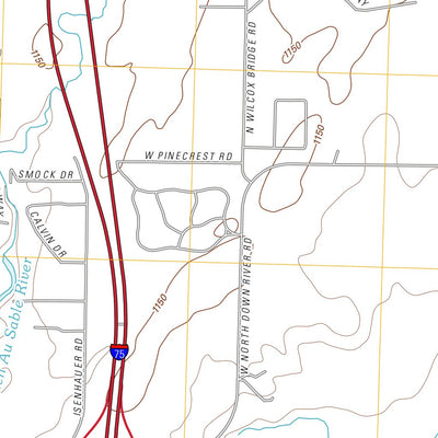 Grayling, MI (2011, 24000-Scale) Preview 2