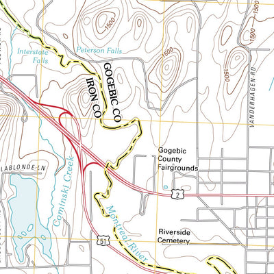 Ironwood, MI-WI (2011, 24000-Scale) Preview 3