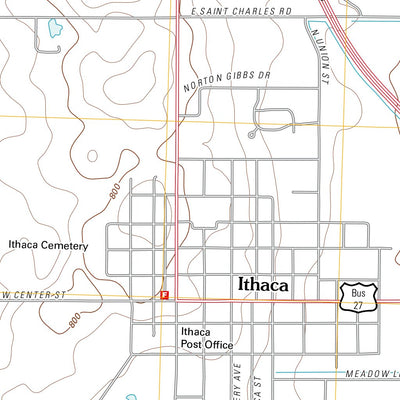 Ithaca, MI (2011, 24000-Scale) Preview 3