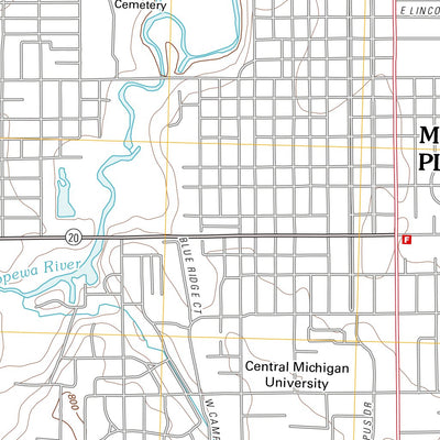 Mount Pleasant, MI (2011, 24000-Scale) Preview 3