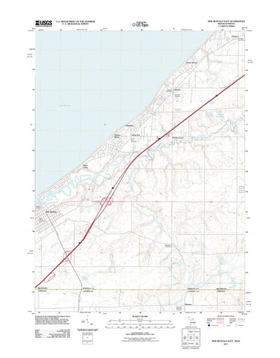 New Buffalo East, MI-IN (2011, 24000-Scale) Preview 1