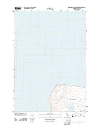 North Manitou Island Oe N, MI (2011, 24000-Scale) Preview 1