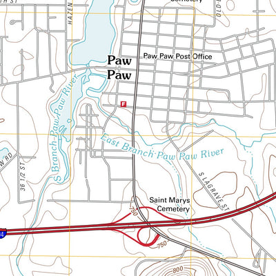 Paw Paw, MI (2011, 24000-Scale) Preview 3
