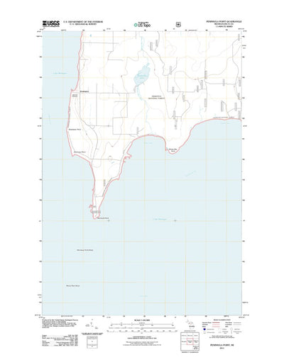 Peninsula Point, MI (2011, 24000-Scale) Preview 1