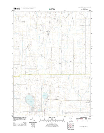 Pleasant Lake, MI (2011, 24000-Scale) Preview 1
