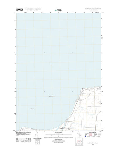 Port Austin West, MI (2011, 24000-Scale) Preview 1