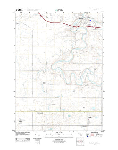 Portland South, MI (2011, 24000-Scale) Preview 1