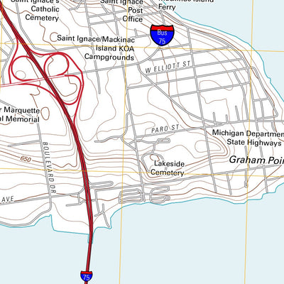 Saint Ignace, MI (2011, 24000-Scale) Preview 3