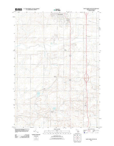 Saint Johns South, MI (2011, 24000-Scale) Preview 1
