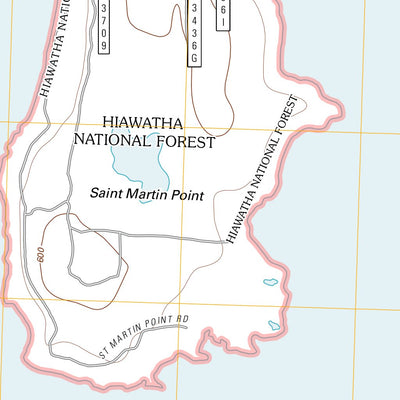 Saint Martin Island, MI (2011, 24000-Scale) Preview 3