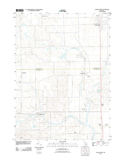 Schoolcraft, MI (2011, 24000-Scale) Preview 1
