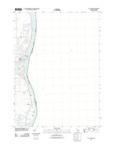 St. Clair, MI (2011, 24000-Scale) Preview 1