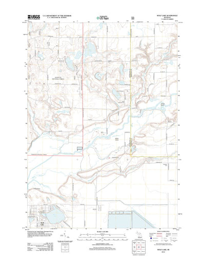 Wolf Lake, MI (2012, 24000-Scale) Preview 1