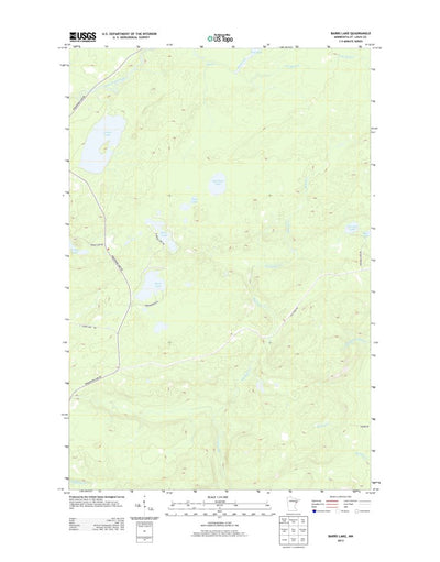 Barrs Lake, MN (2013, 24000-Scale) Preview 1