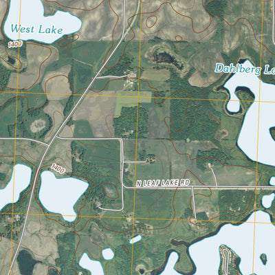 Big Cormorant Lake, MN (2010, 24000-Scale) Preview 2