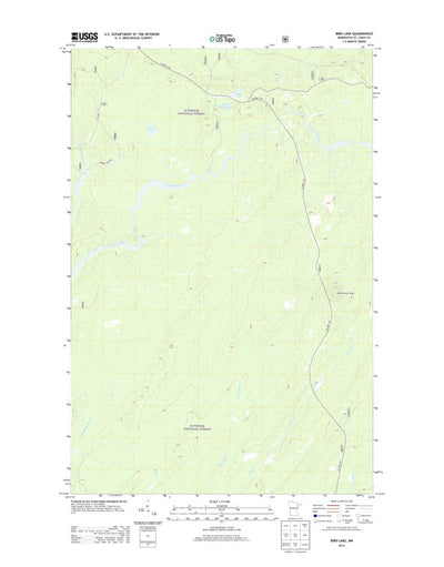Bird Lake, MN (2013, 24000-Scale) Preview 1