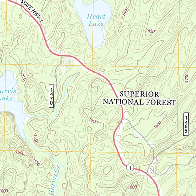 Bogberry Lake, MN (2013, 24000-Scale) Preview 3