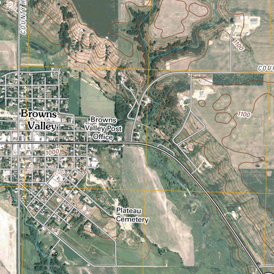 Browns Valley, MN-SD (2010, 24000-Scale) Preview 3