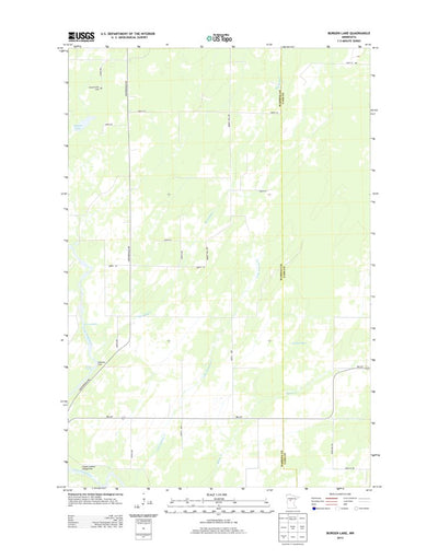 Burgen Lake, MN (2013, 24000-Scale) Preview 1