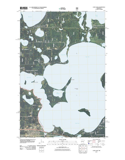 Cass Lake, MN (2011, 24000-Scale) Preview 1