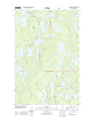 Clubhouse Lake, MN (2013, 24000-Scale) Preview 1