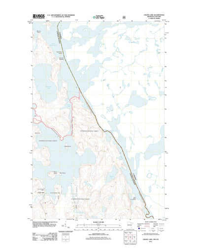 Crane Lake, MN (2011, 24000-Scale) Preview 1