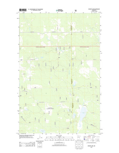 Decker Lake, MN (2013, 24000-Scale) Preview 1
