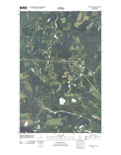Deer Lake NE, MN (2010, 24000-Scale) Preview 1