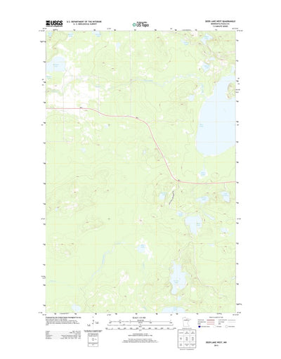 Deer Lake West, MN (2013, 24000-Scale) Preview 1