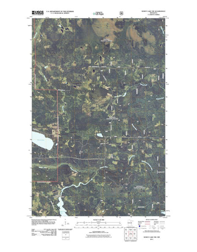 Dewey Lake NW, MN (2011, 24000-Scale) Preview 1