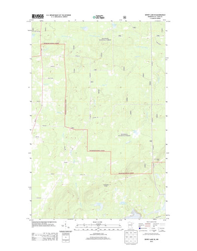Dewey Lake SE, MN (2013, 24000-Scale) Preview 1