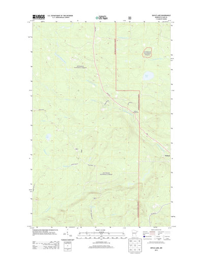 Doyle Lake, MN (2013, 24000-Scale) Preview 1