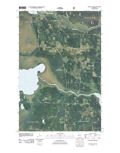Federal Dam, MN (2011, 24000-Scale) Preview 1
