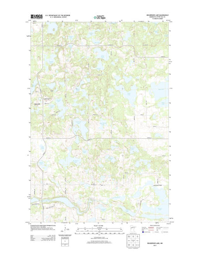 Heilberger Lake, MN (2013, 24000-Scale) Preview 1