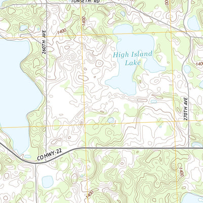 Heilberger Lake, MN (2013, 24000-Scale) Preview 2