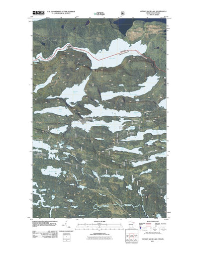 Hungry Jack Lake, MN (2011, 24000-Scale) Preview 1
