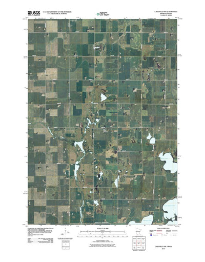 Lakefield SW, MN-IA (2010, 24000-Scale) Preview 1