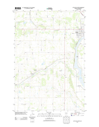 Little Falls West, MN (2013, 24000-Scale) Preview 1