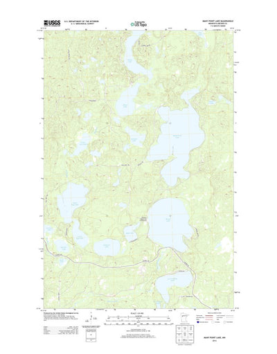 Many Point Lake, MN (2013, 24000-Scale) Preview 1