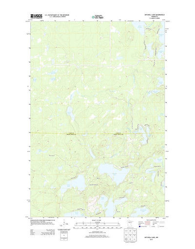 Mitchell Lake, MN (2013, 24000-Scale) Preview 1