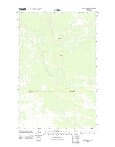 Mulligan Lake SW, MN (2013, 24000-Scale) Preview 1