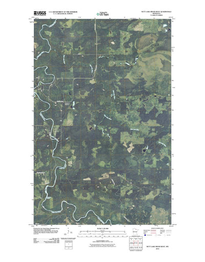 Nett Lake River West, MN (2010, 24000-Scale) Preview 1