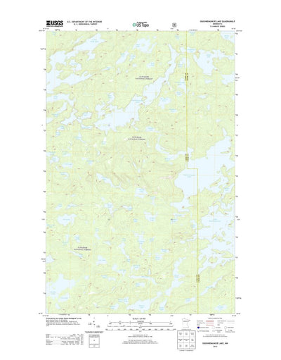 Ogishkemuncie Lake, MN (2013, 24000-Scale) Preview 1
