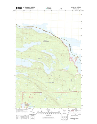 Pine Lake East, MN (2013, 24000-Scale) Preview 1