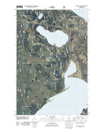 Portage Lake, MN (2011, 24000-Scale) Preview 1