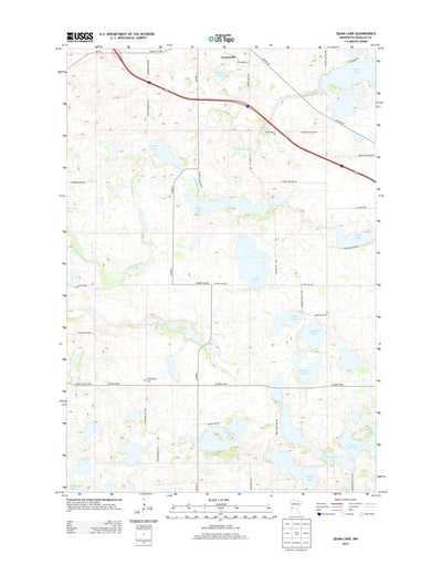 Quam Lake, MN (2013, 24000-Scale) Preview 1