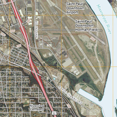 Saint Paul East, MN (2010, 24000-Scale) Preview 2